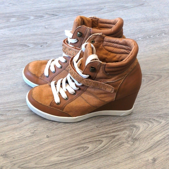 Platform wedge sneakers - Picture 1 of 2